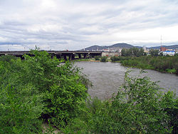 Река в районе Улан-Удэ