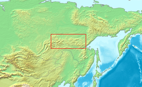 Становой хребет простирается от озера Байкал на западе до Охотского моря на востоке.