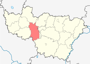 Собинский район на карте