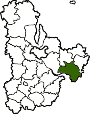 Переяслав-Хмельницкий район на карте