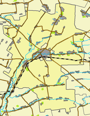 Токмакский район, карта