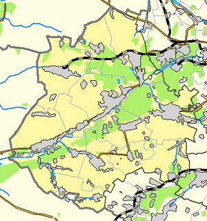 Краснокутский район, карта
