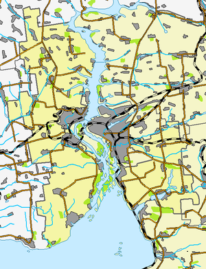 Запорожский район, карта