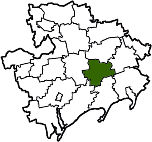 Черниговский район на карте