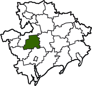 Михайловский район на карте