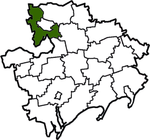 Запорожский район на карте