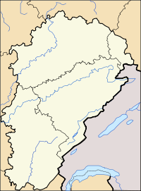Montbéliard is located in Franche-Comté