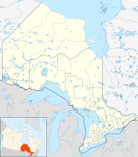 Niagara Falls is located in Ontario