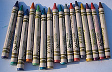 The sixteen metallic fx crayola crayons