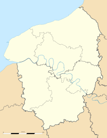 Criquetot-sur-Longueville is located in Upper Normandy