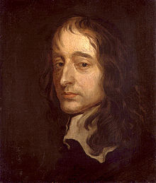 A portrait of John Selden. Selden blends into the brown background of the portrait, however; his face is visible. He has brown eyes and shoulder-length brown hair. He has a serious look on his face