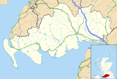 New Galloway is located in Dumfries and Galloway