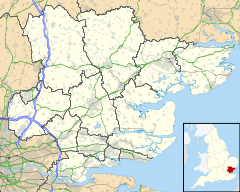 Colchester is located in Essex