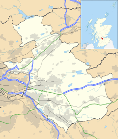 New Stevenston is located in North Lanarkshire