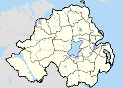 Coagh is located in Northern Ireland