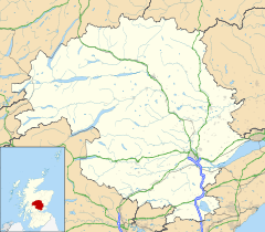 Criagie is located in Perth and Kinross