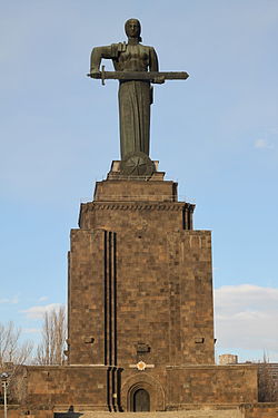Mother Armenia statue and the Military museum