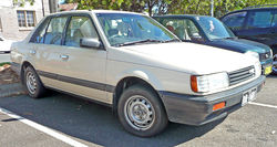 1985–1987 Mazda 323 (BF) sedan (Australia)