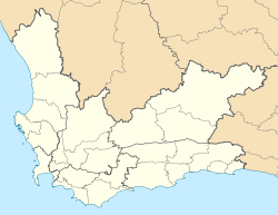 George is located in Western Cape