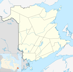 St. Stephen is located in New Brunswick