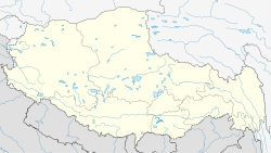 Namling County is located in Tibet