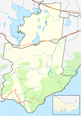 Colac is located in Colac Otway Shire