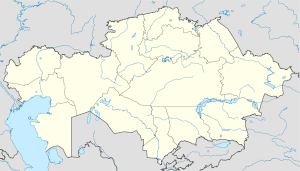 Chapaev is located in Kazakhstan