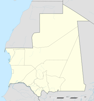 Mederdra is located in Mauritania