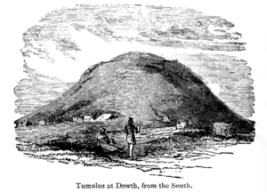 Sketch of Dowth around 1900
