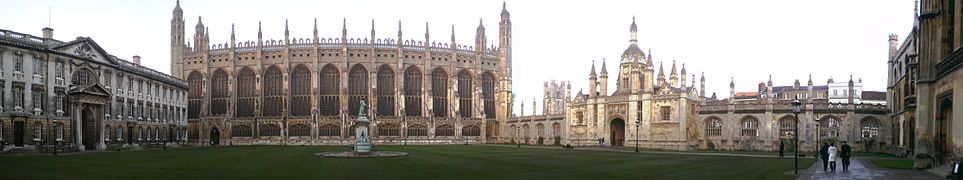 Great Court of King's College.