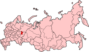 Коми-Пермяцкий округ, карта