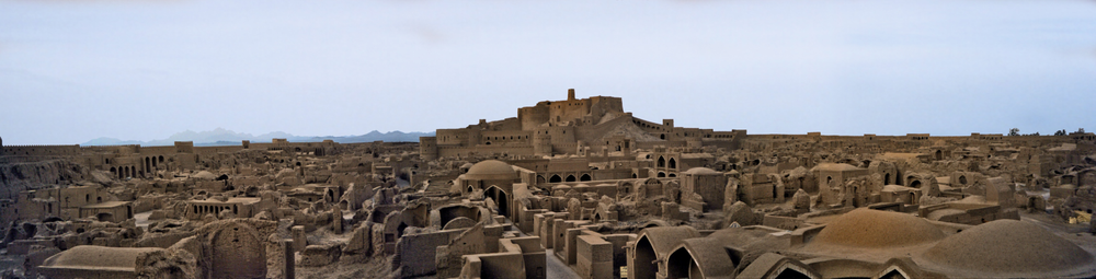Древний город из самана — Бам на юго-востоке Ирана.