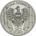 2003 Austria 20 Euro The Post-War Period front.jpg