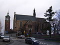 Proszowice - kościół widok od południa (10.XI.2007).JPG