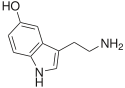 Структурная формула серотонина