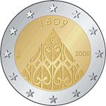 €2 commemorative coins Finland 2009.jpg
