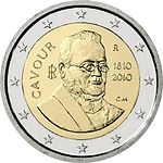 €2 — Италия 2010