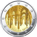 €2 — Испания 2010