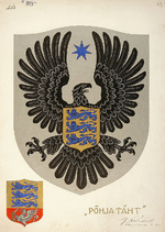 Alternative Coat of arms of Estonia 1922 Author Günther Reindorff.png