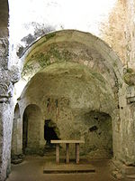 Siracusa, neapolis, cripta di san marciano 01.JPG
