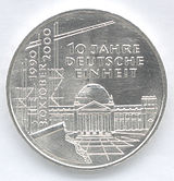 10 Mark Deutschland 2000 - 10 Jahre Deutsche Einheit - Bildseite.JPG