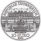 2002 Austria 10 Euro The Castle of Schlosshof front.jpg