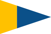 Naval Rank Flag of Sweden - Örlogsgaljadet.svg