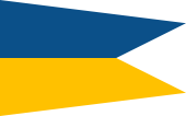 Naval Rank Flag of Sweden - Örlogsstandert.svg