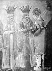 Илья II Рареш со своим отцом