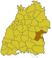 Альб-Дунай (район) на карте