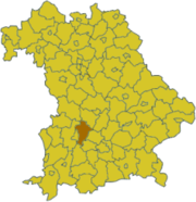 Айхах-Фридберг (район) на карте