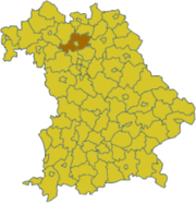 Бамберг (район) на карте