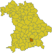 Эберсберг (район) на карте