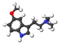 5-MeO-DMT: вид молекулы
